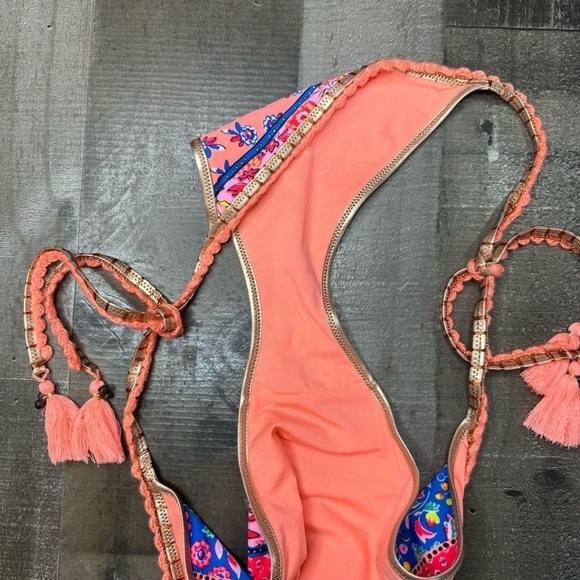 Aerie Multi-Colored Maillot of Bain Bikini Bottom size Medium - Picture 6 of 9